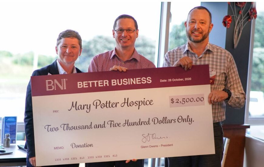 Better Business helping out Mary Potter Hospice