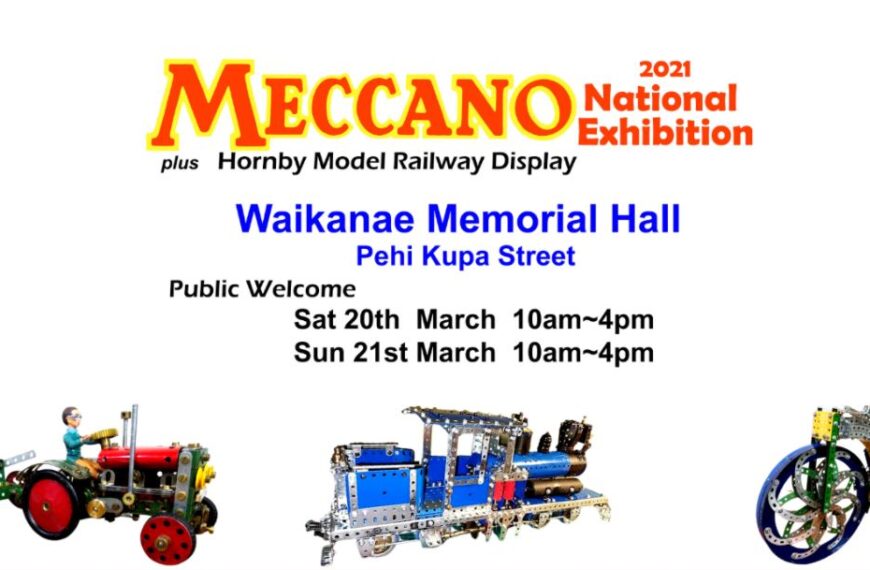 Kāpiti hosts National Meccano Exhibition