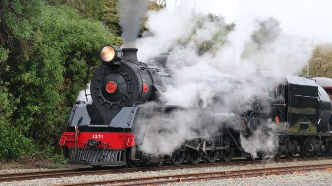 Transport - Steam train photo by Marion Cherry FB