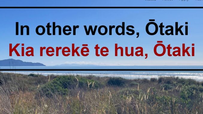 ARTS - Otaki writer residency