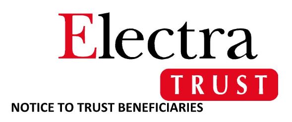 NOTICE - Electra June 26 use