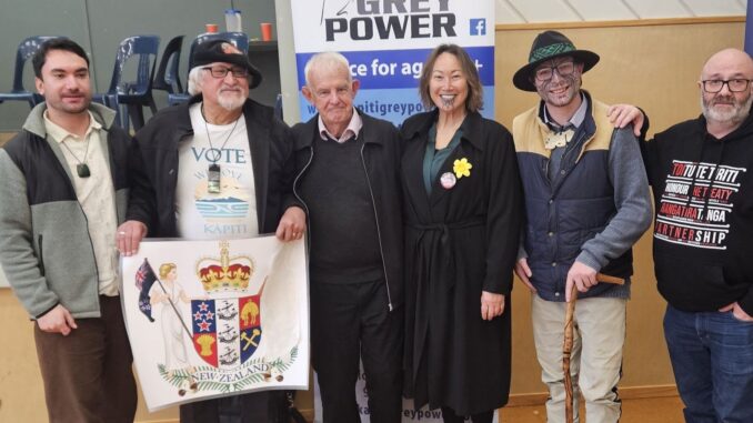MAORI ward candidates and Roger Booth