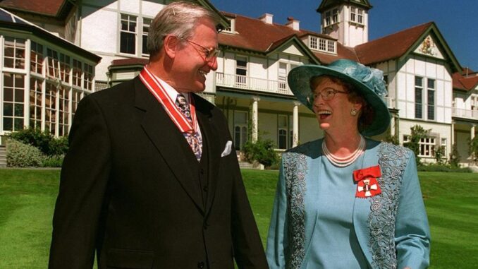 Bolger investiture with Joan