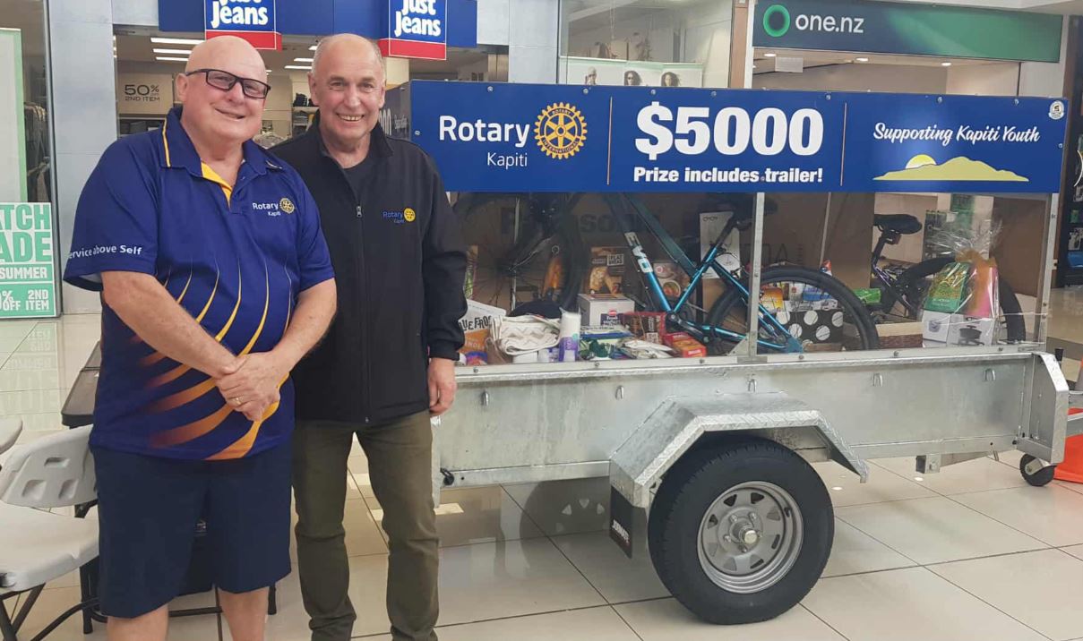 Rotary Raffle Defender Winner announced from Kapiti Rotary Trailer Raffle – KC News – News ...